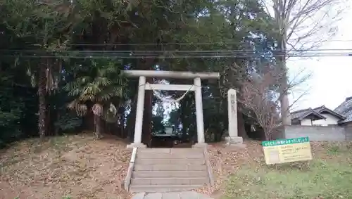 息栖神社の鳥居