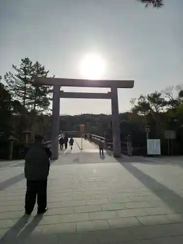 伊勢神宮外宮（豊受大神宮）の鳥居