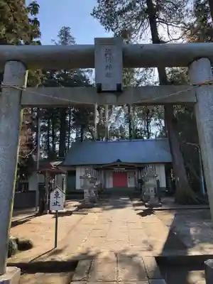 浅間神社の鳥居