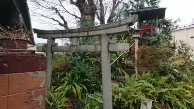 尾久浅間神社の鳥居