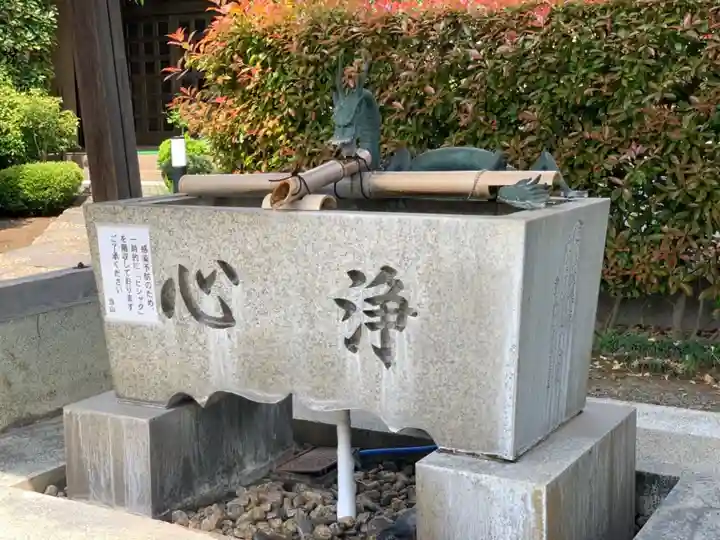 龍台寺の手水舎