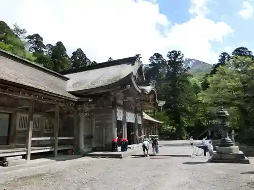 大神山神社奥宮の本殿