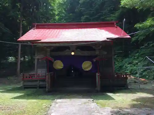 明治宮鹽谷神社の本殿