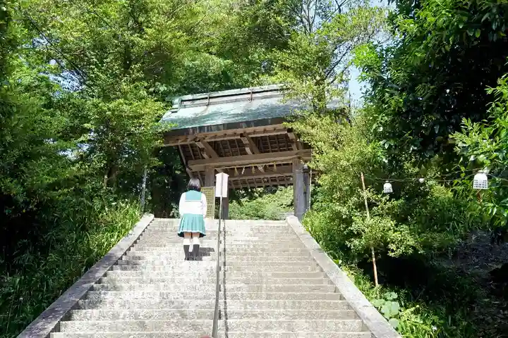 長田神社の山門・神門