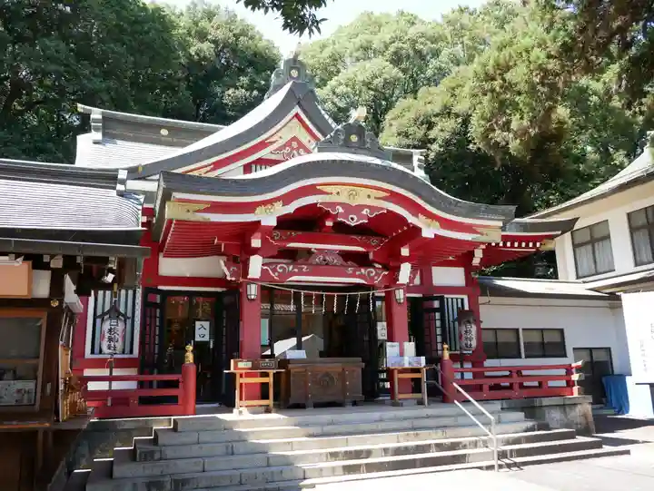 日枝神社水天宮の本殿・本堂