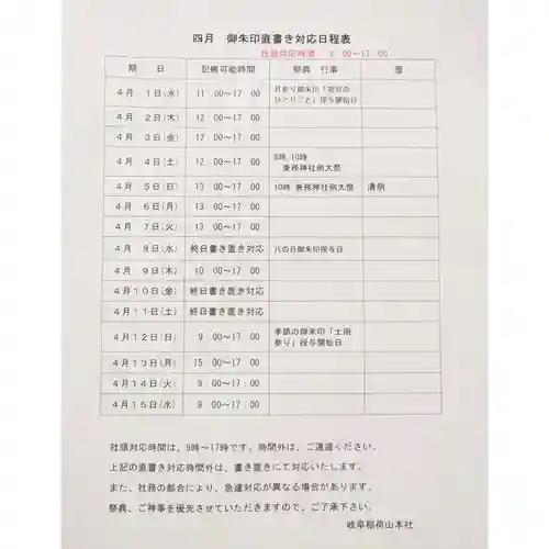 岐阜稲荷山本社(岐阜県)