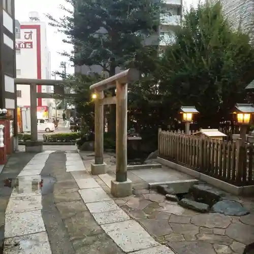 厳嶋神社の鳥居