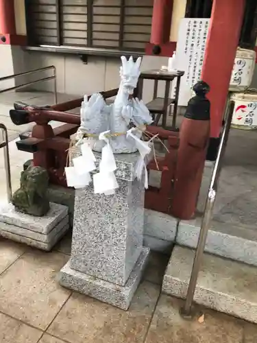 稲爪神社の狛犬