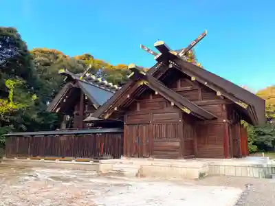 松江護國神社の本殿・本堂