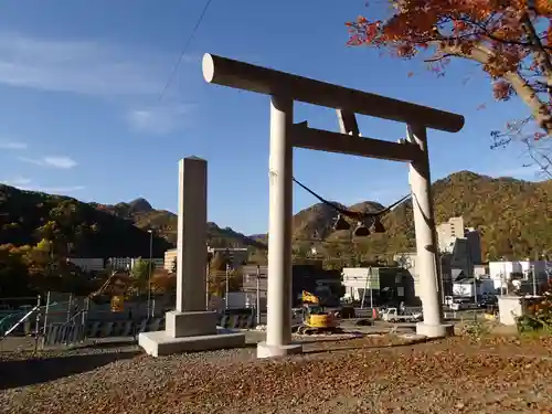 定山渓神社の鳥居