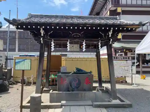 羽田神社の手水