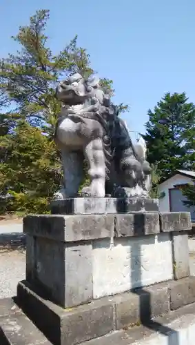 鹿追神社の狛犬