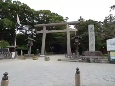 鹿島神宮の鳥居