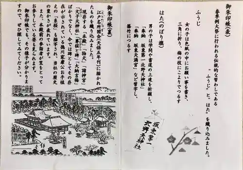 北野天神社の授与品その他