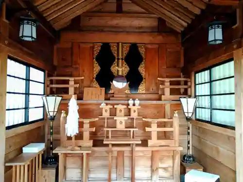 北鎮安全神社の本殿