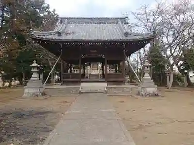 神明神社の山門