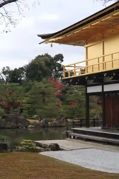 鹿苑寺(金閣寺)の庭園