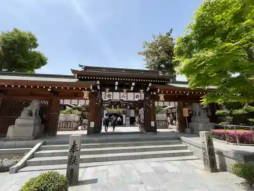 櫛田神社の山門・神門