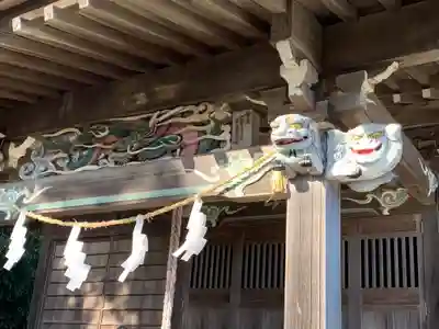 薄井神社の本殿・本堂