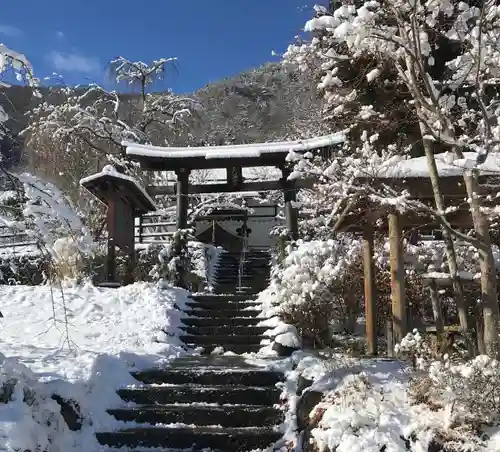 岡地天満宮の鳥居