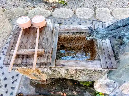 菅田神社の手水舎