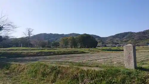 山城国分寺跡（史跡　恭仁宮跡）の景色