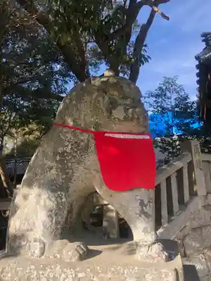 白鳥神社の狛犬