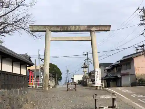 多度大社の鳥居