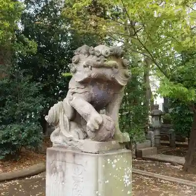山王稲穂神社の狛犬
