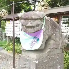 菊田神社の狛犬