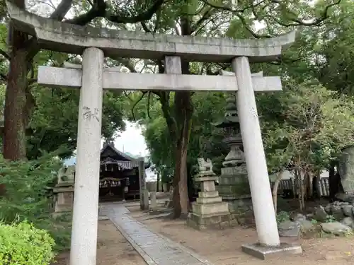 日吉神社の鳥居