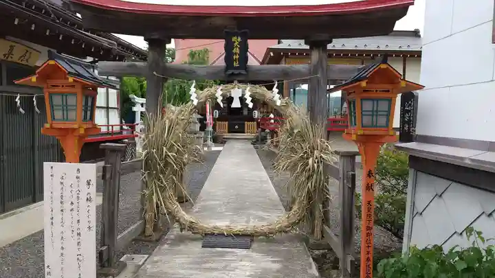 大鏑神社の鳥居