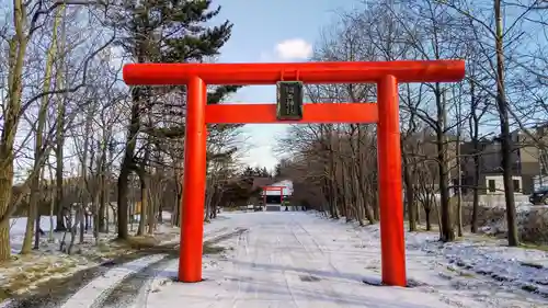 輪西神社の鳥居