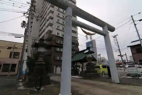 阿邪訶根神社の鳥居