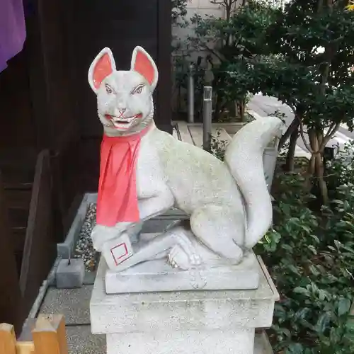 茶ノ木神社の狛犬