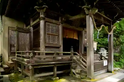 戸隠神社九頭龍社の本殿・本堂