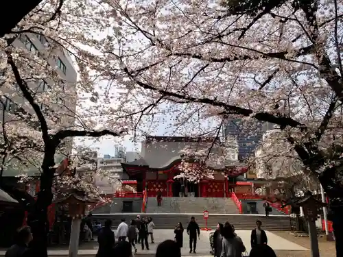 花園神社の景色