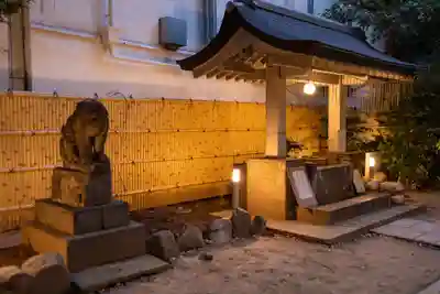 銀杏岡八幡神社の手水舎