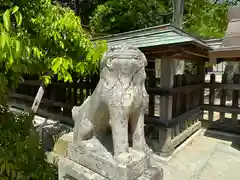 玉祖神社の狛犬