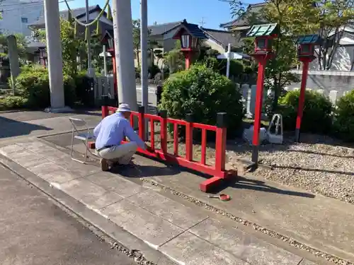 總社 和田八幡宮の景色