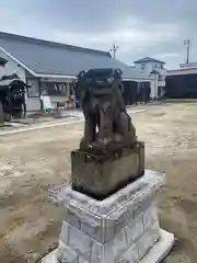 高靇神社の狛犬