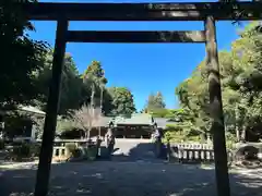 明治川神社の鳥居