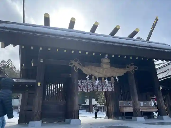 北海道神宮の山門・神門