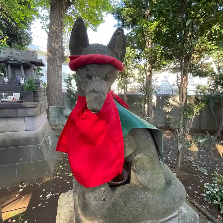 法華経寺の狛犬