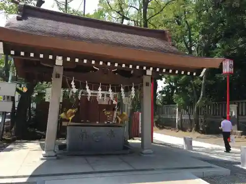 富岡八幡宮の手水舎