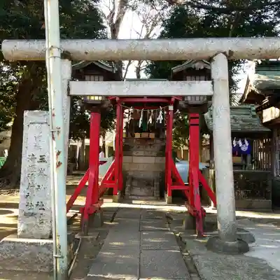 高円寺天祖神社の鳥居