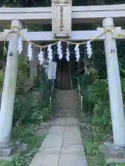 大麻止乃豆乃天神社の鳥居