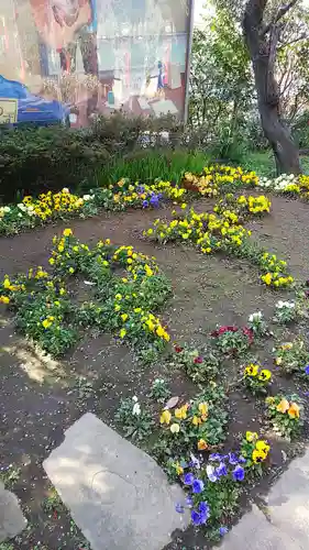 岡村天満宮の庭園