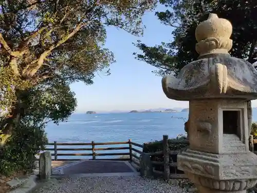 羽豆神社の景色