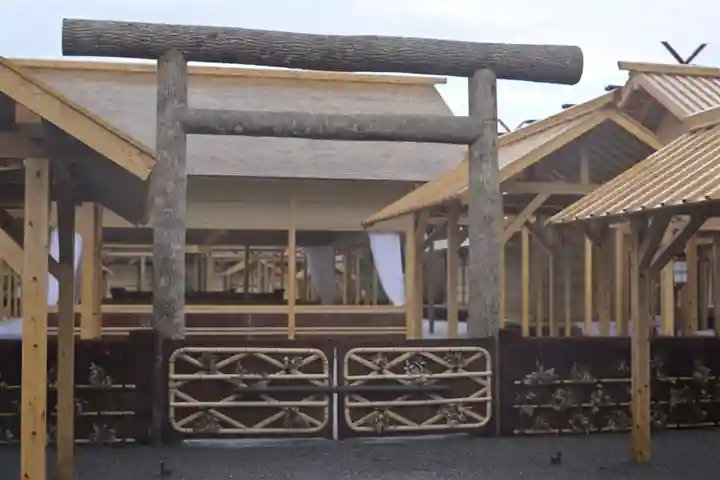 大嘗宮の鳥居